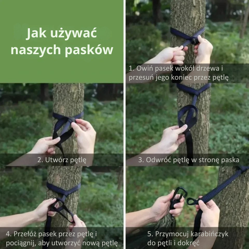 Hamak Outdoor z Moskitierą