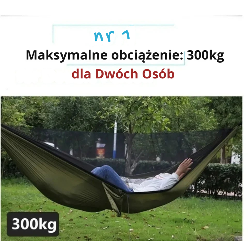 Hamak Outdoor z Moskitierą
