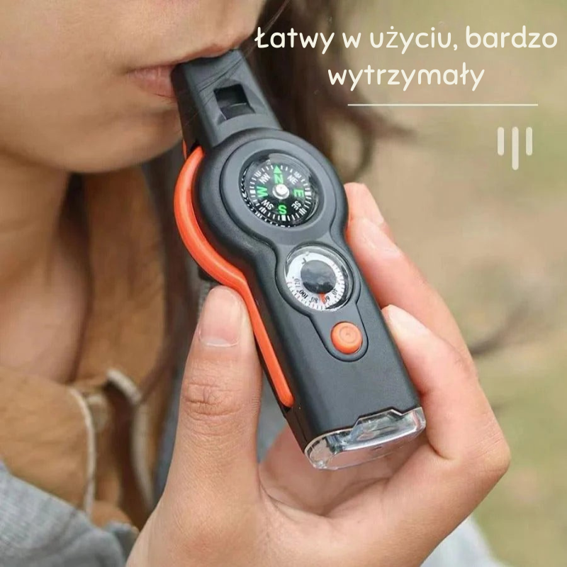 Gwizdek Ratunkowy 7‑w‑1