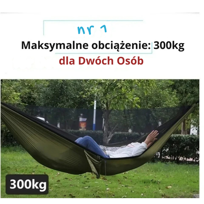 Hamak Outdoor z Moskitierą