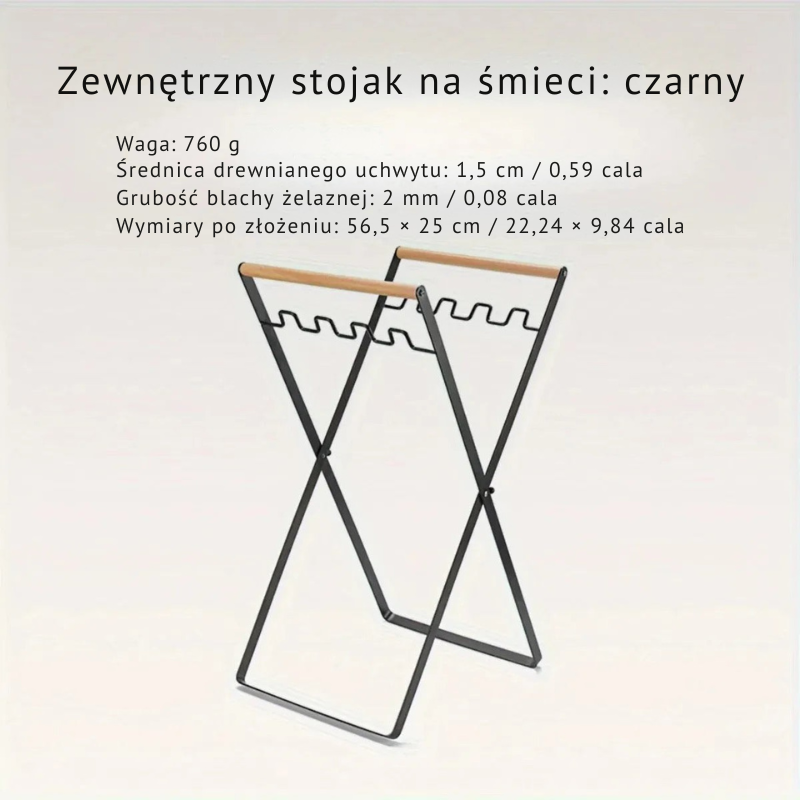 Składany Uchwyt Na Śmieci