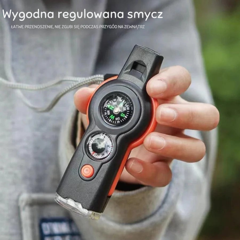 Gwizdek Ratunkowy 7‑w‑1